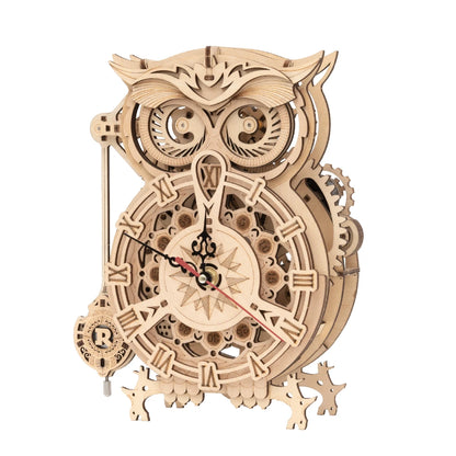 Puzzle 3D - Hibou en bois