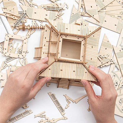 Puzzle 3D Pagode en Bois