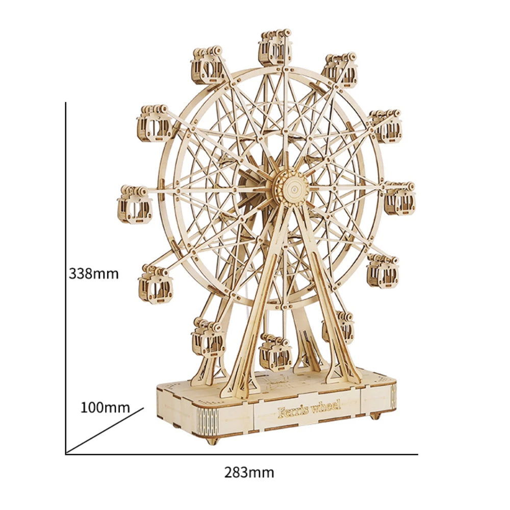 Puzzle 3D Grande Roue | Modèle à Assembler