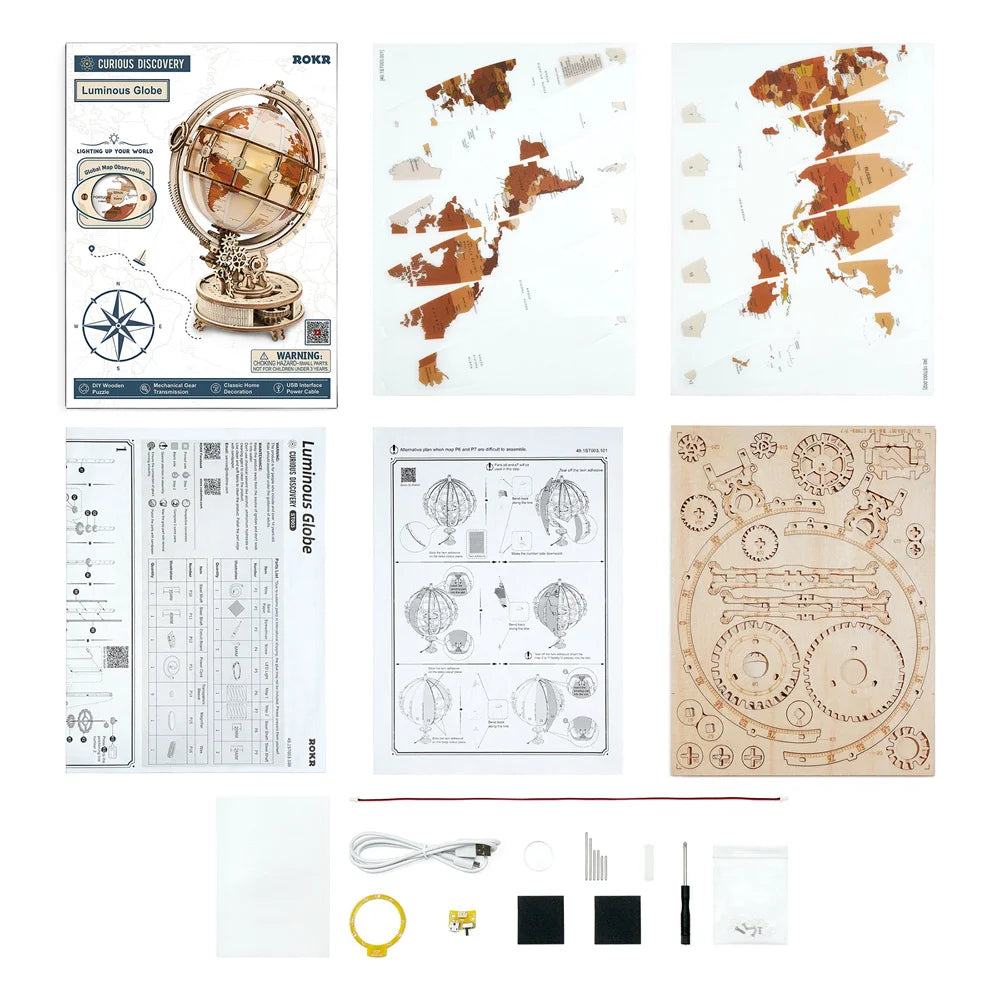 Puzzle 3D Globe Terrestre