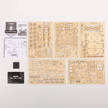 Puzzle 3D Voiture Désert | Kit Modélisme Bois | DIY