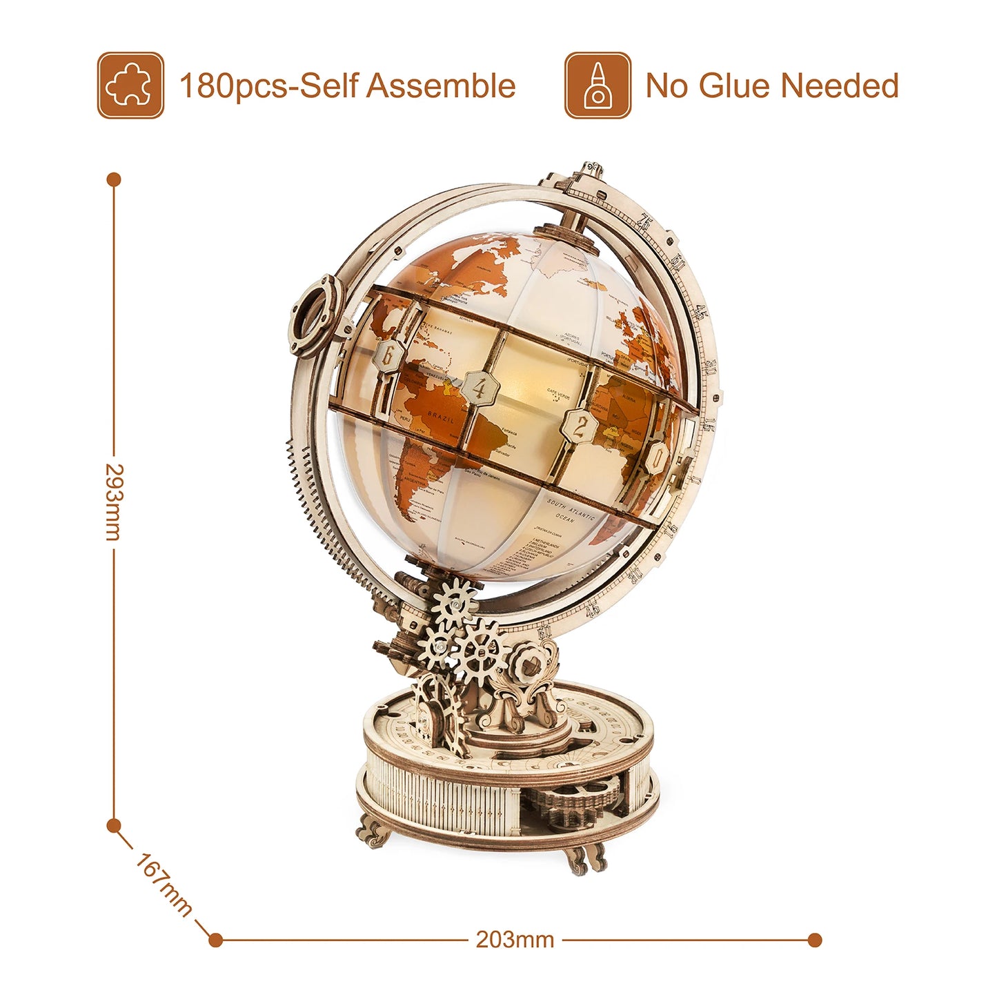 Puzzle 3D Globe Terrestre