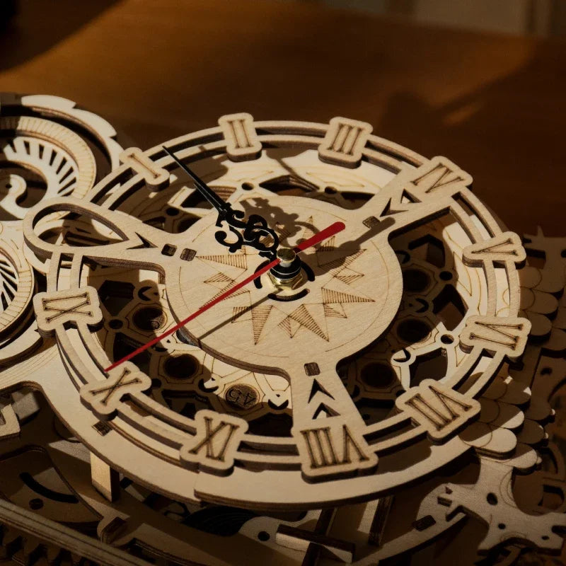 Puzzle 3D - Hibou en bois