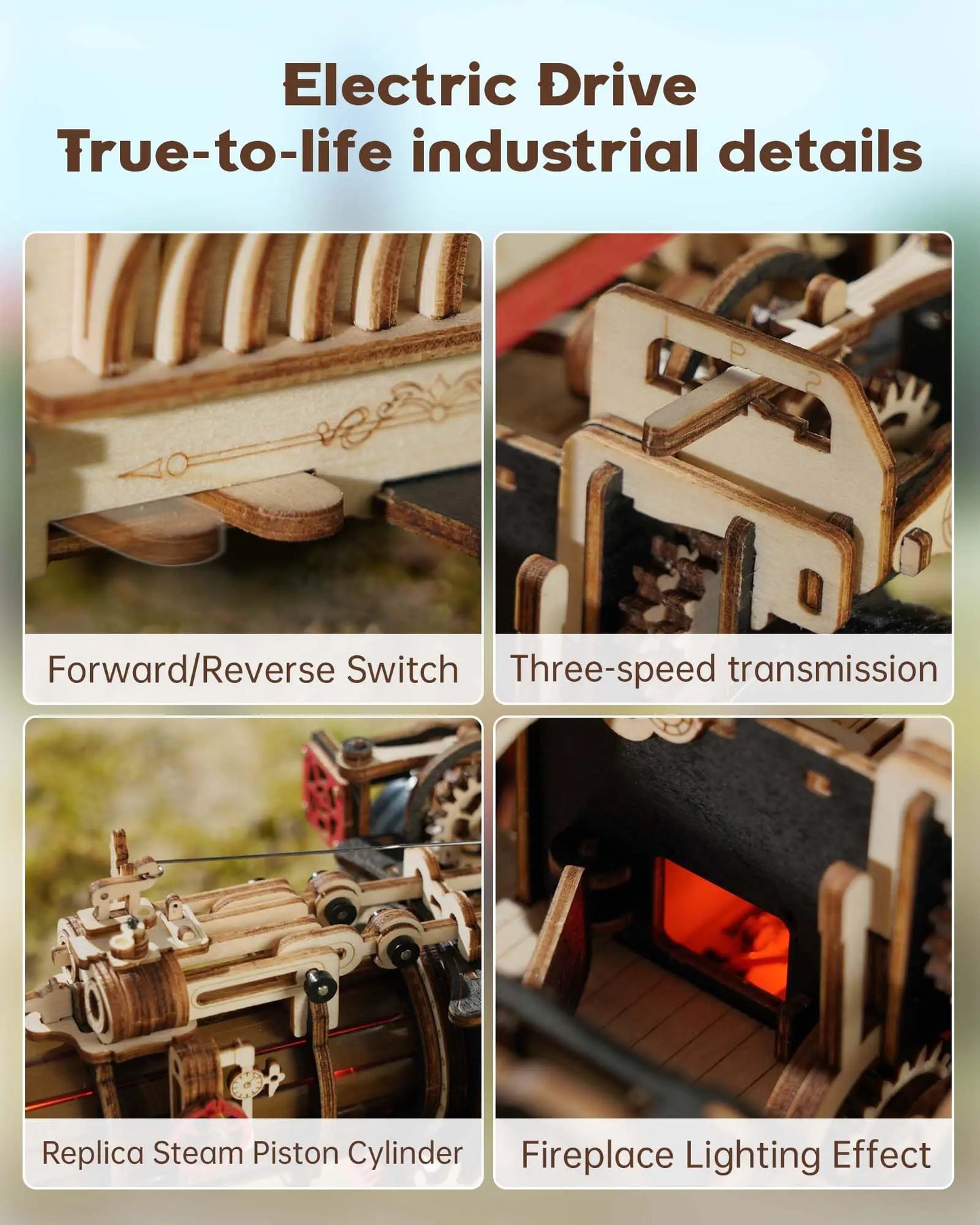 Puzzle 3D Tracteur | Kit Modélisme | Activité DIY