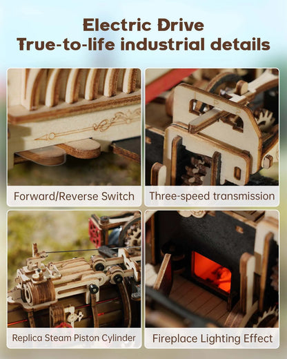 Puzzle 3D Tracteur | Kit Modélisme | Activité DIY