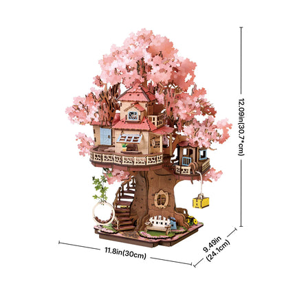 Puzzle 3D Cabane en Bois | Kit de Construction DIY