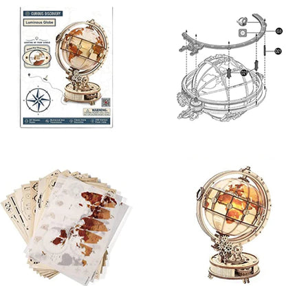 Puzzle 3D Globe Terrestre