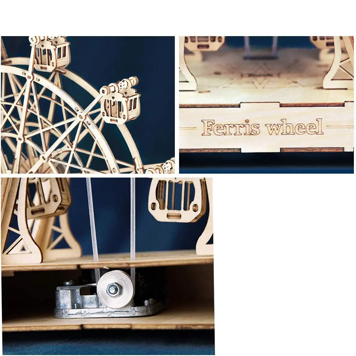 Puzzle 3D Grande Roue | Modèle à Assembler