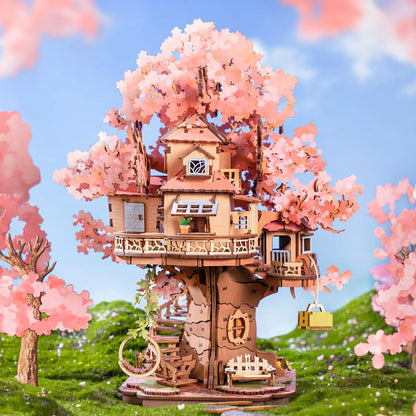 Puzzle 3D Cabane en Bois | Kit de Construction DIY