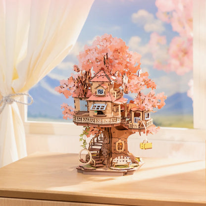 Puzzle 3D Cabane en Bois | Kit de Construction DIY