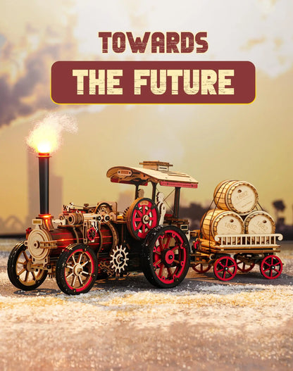 Puzzle 3D Tracteur | Kit Modélisme | Activité DIY