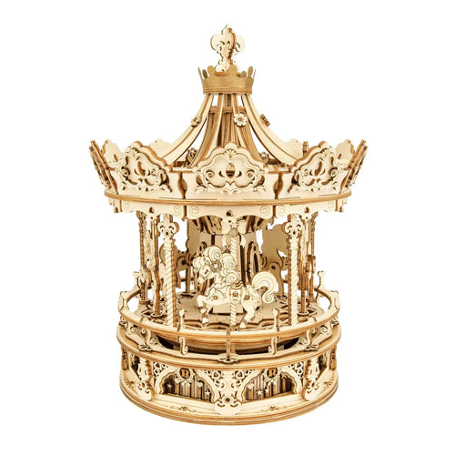 Puzzle 3D Carrousel | Manège Enfant | Boîte à Musique