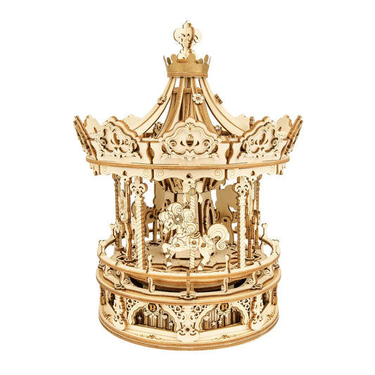 Puzzle 3D Carrousel | Manège Enfant | Boîte à Musique