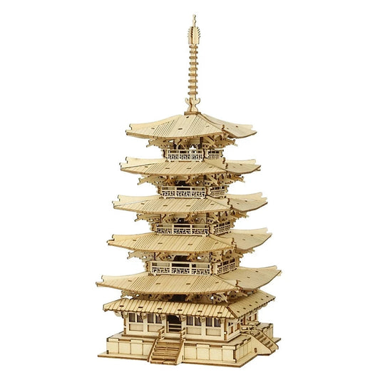 Puzzle 3D Pagode en Bois